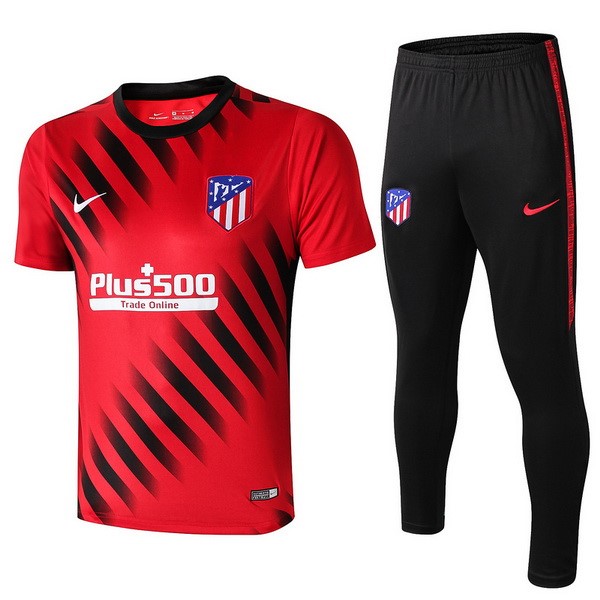 Trainingsshirt Atletico Madrid Komplett Set 2019-20 Rote Fussballtrikots Günstig